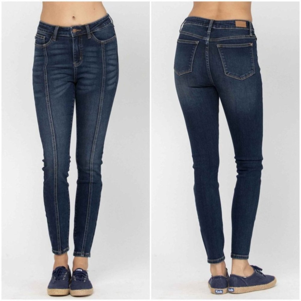 Judy Blue Mid Seam Stitch Skinny Jean